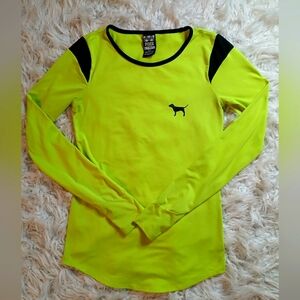 Womens Pink fitted long sleeve top